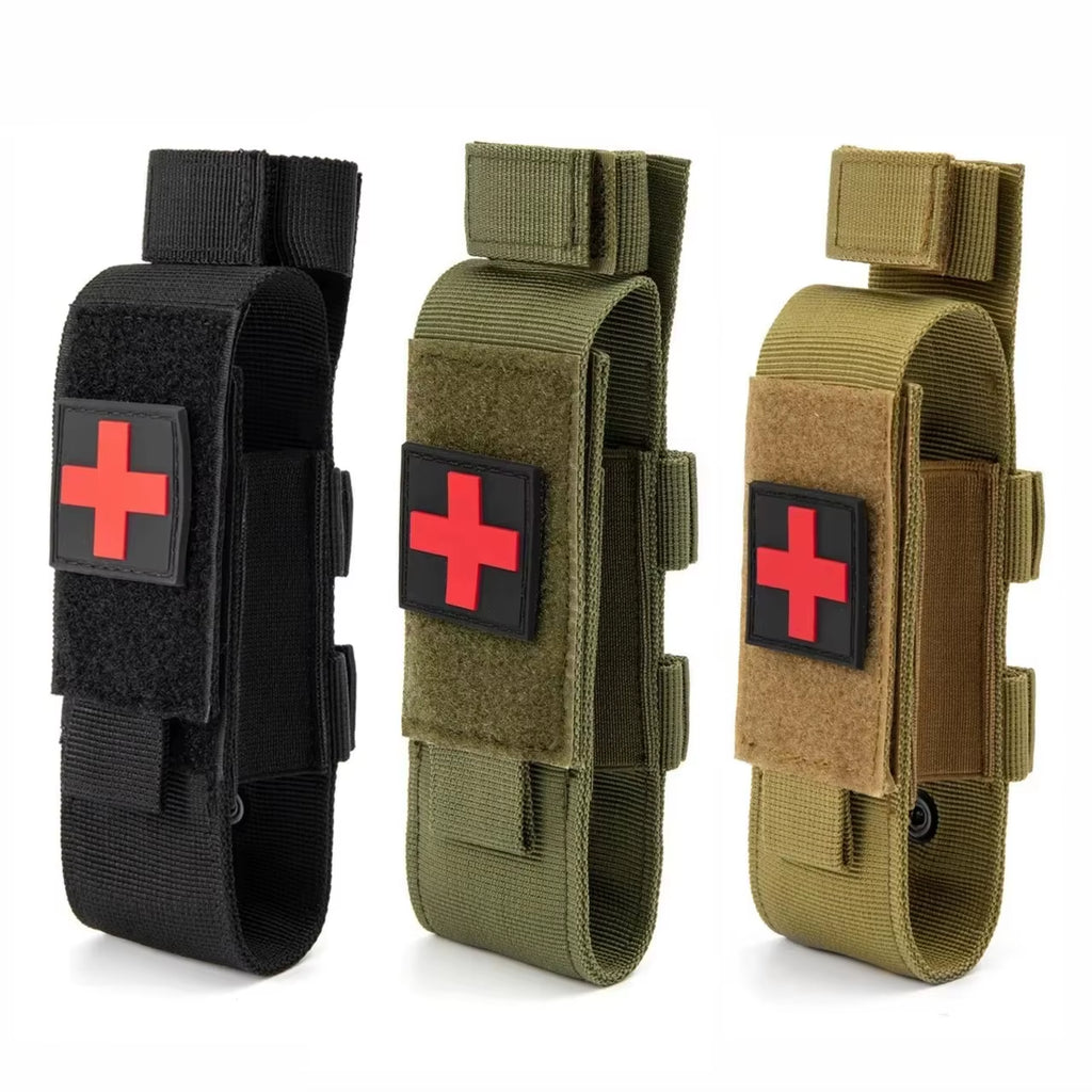 Portable Outdoor 2-Piece Tactical First Aid Kit, Tourniquet, Survival Kit, Medical Equipment, Outdoor Equipment Kit,