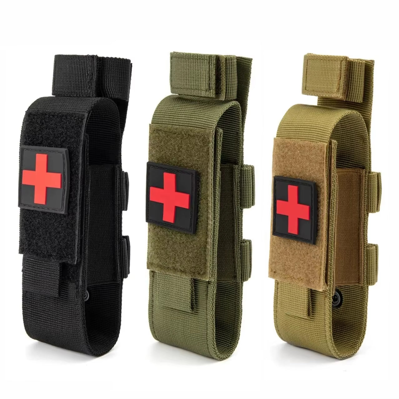 Portable Outdoor 2-Piece Tactical First Aid Kit, Tourniquet, Survival Kit, Medical Equipment, Outdoor Equipment Kit,
