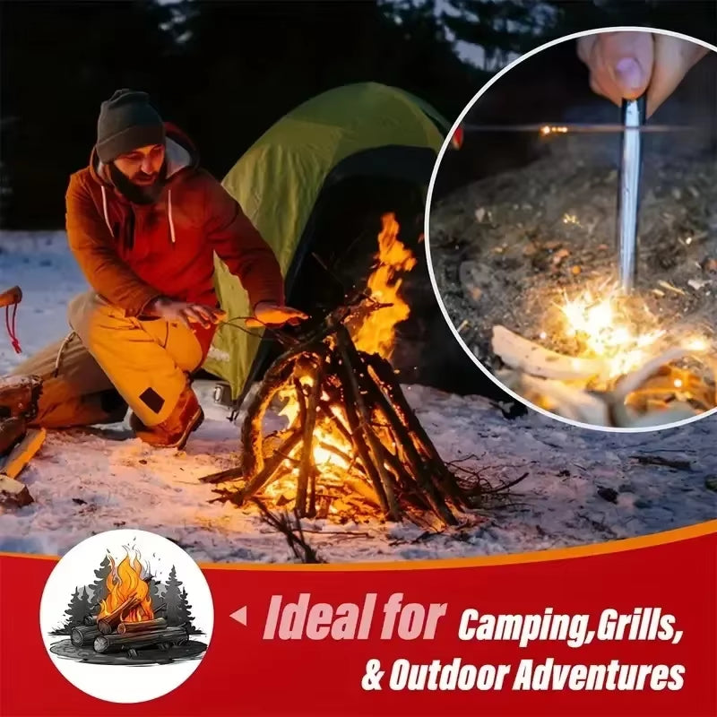 30/100Pcs Natural Fire Starter, Wax Wood Stick, Suitable for Fireplace, Barbecue Stove, Chimney Oven, Charcoal Ignition