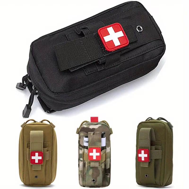 Professional First Aid Kit Tourniquet Medical Rescue EDC Pouch Molle Survival Tool for Outdoor Camping Hiking Emergency