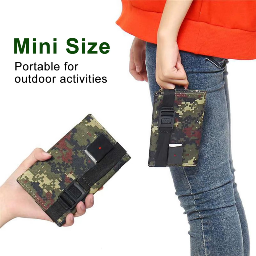 1Pc Portable Foldable Solar Panels,80W USB Interface Solar Panel for Outdoor Travel and Camping