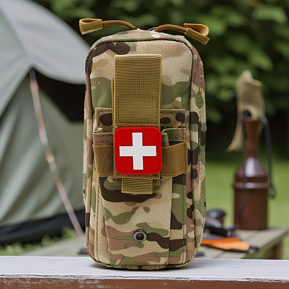 Professional First Aid Kit Tourniquet Medical Rescue EDC Pouch Molle Survival Tool for Outdoor Camping Hiking Emergency