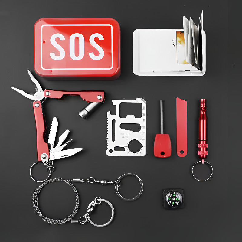 Trusă de prim ajutor – Kit de supraviețuire multifuncțional