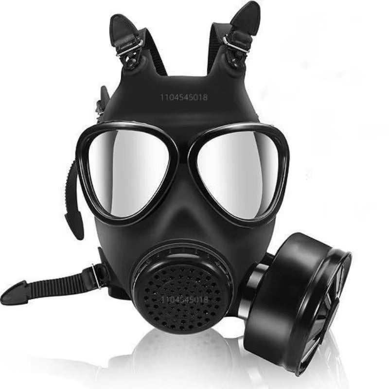 MF14/87 Chemical Gas Mask Chemical Biological, and Radioactive Contamination Self-Priming Full Face Mask Classic Gas Mask