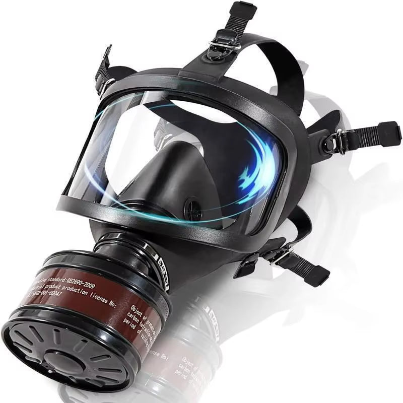 MF14/87 Chemical Gas Mask Chemical Biological, and Radioactive Contamination Self-Priming Full Face Mask Classic Gas Mask