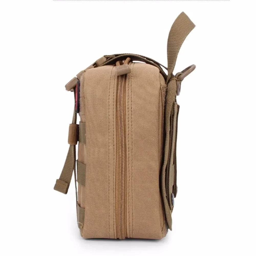 Genuine MOLLE Tactical Medical Bag - Outdoor Hunting Emergency Camping Hiking Travel Survival First Aid Kit